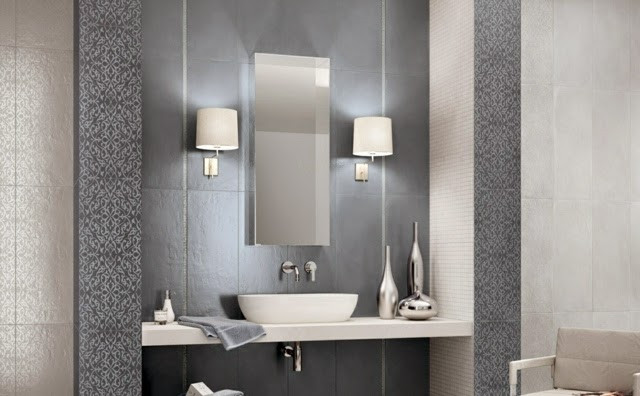 Modern Bathroom Tiling Designs
 New tile design ideas and trends for modern bathroom designs