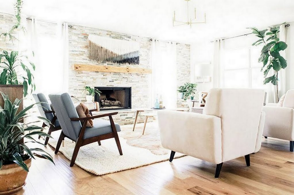 Modern Bohemian Living Room
 Bohemian Meets Mid Century – Living Room – The Home Depot