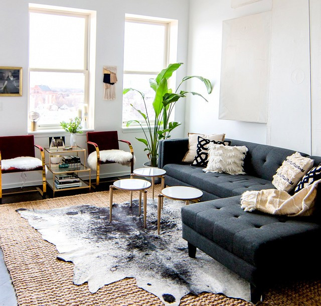 Modern Bohemian Living Room
 Mood Board Modern Boho Living Room