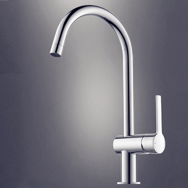 Modern Kitchen Faucets
 Great in Design Silver Kitchen Faucet Chrome Modern