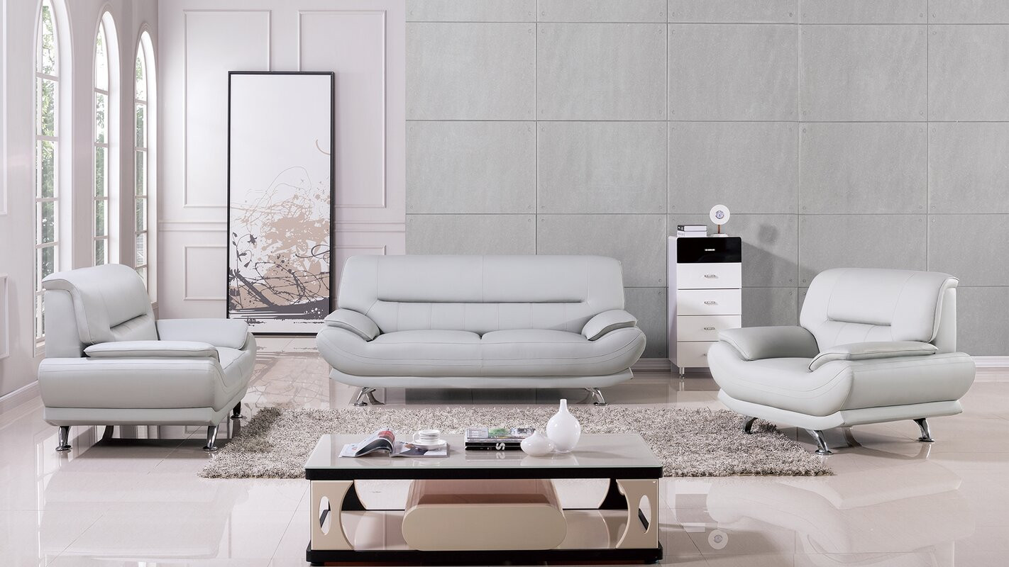 Modern Living Room Sets
 AmericanEagleInternationalTrading Mason 3 Piece Living