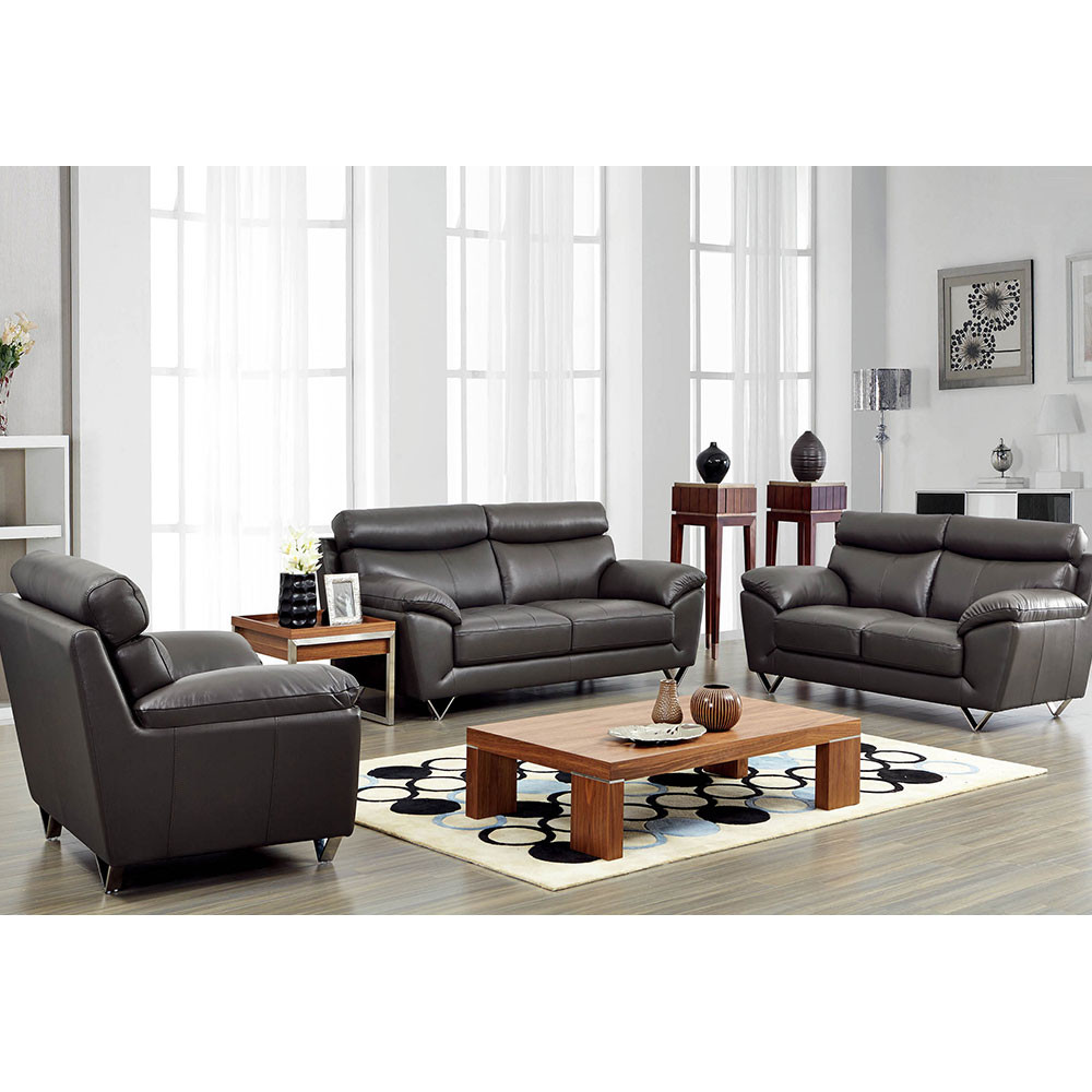 Modern Living Room Sets
 8049 Modern Leather Living Room Sofa Set by Noci Design