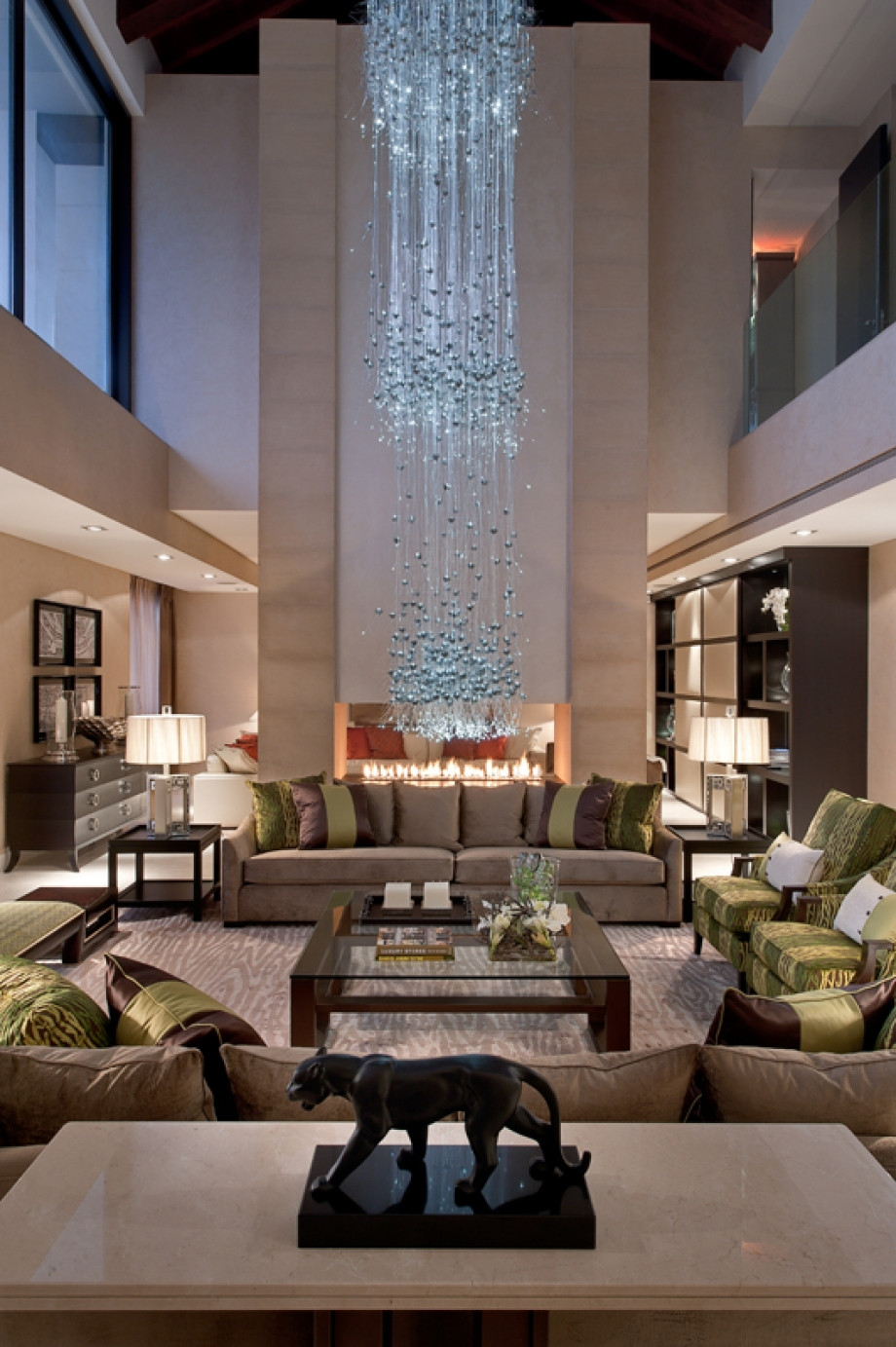 Modern Luxury Living Room
 luxury chandeliers for living room