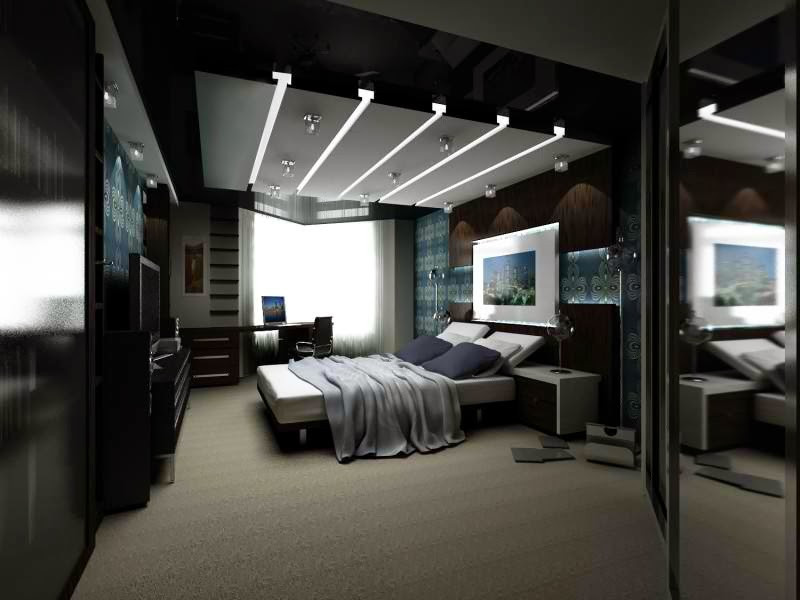 Modern Mens Bedroom
 Bedroom Glamor Ideas Black bedroom Glamor Ideas Luxury