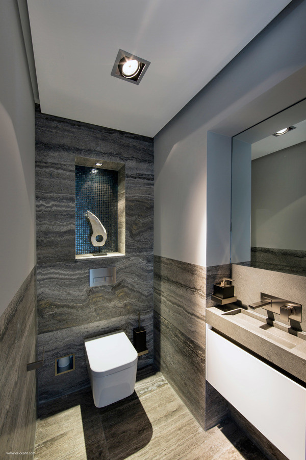 Modern Small Bathroom
 40 The Best Modern Small Bathroom Design Ideas