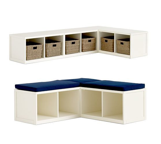 Modular Bench Seating With Storage
 Build your own Ryland Modular Banquette