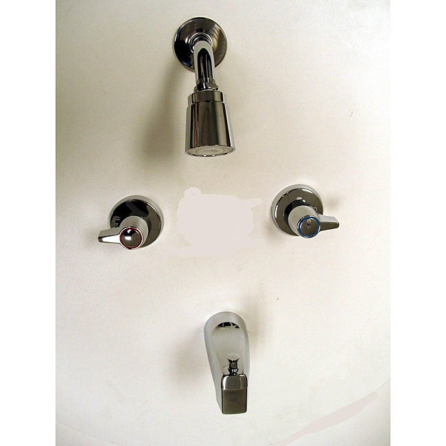 Moen Bathroom Shower Faucets
 Shop Moen 2 handle Chrome Tub Shower Faucet Free