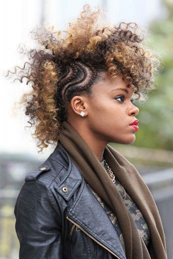 Mohawk Braided Hairstyles
 50 Mohawk Hairstyles for Black Women