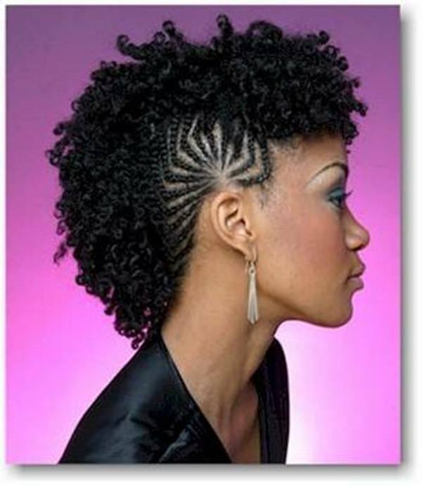 Mohawk Hairstyle For Natural Hair
 45 Fantastic Braided Mohawks to Turn Heads and Rock This