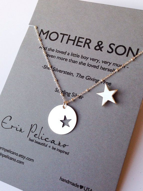 Mom Birthday Gift Ideas From Son
 Mother of the Groom Gift Mom Jewelry Mother Son Necklace
