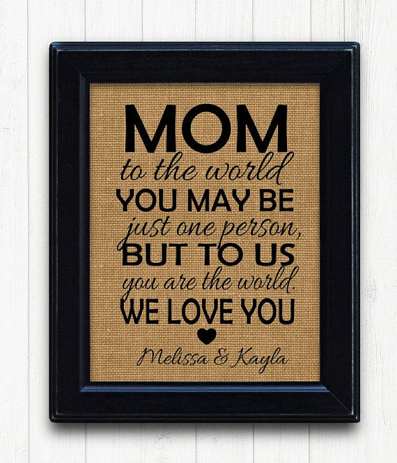 Mom Birthday Gift Ideas From Son
 Mothers Day from sonMother Day Gift Gift Ideas For Parents