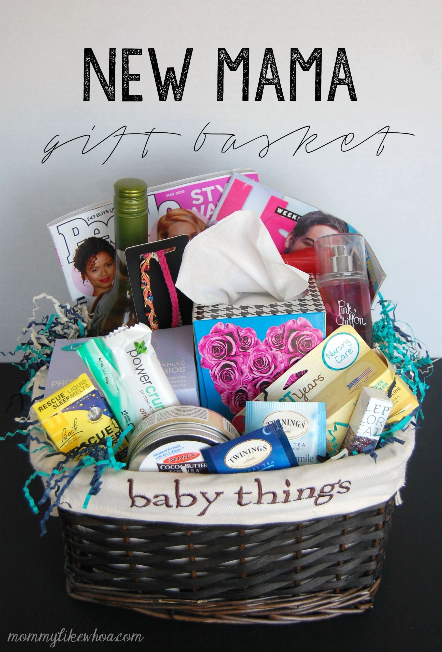 Mom Gift Basket Ideas
 New Mama Gift Basket