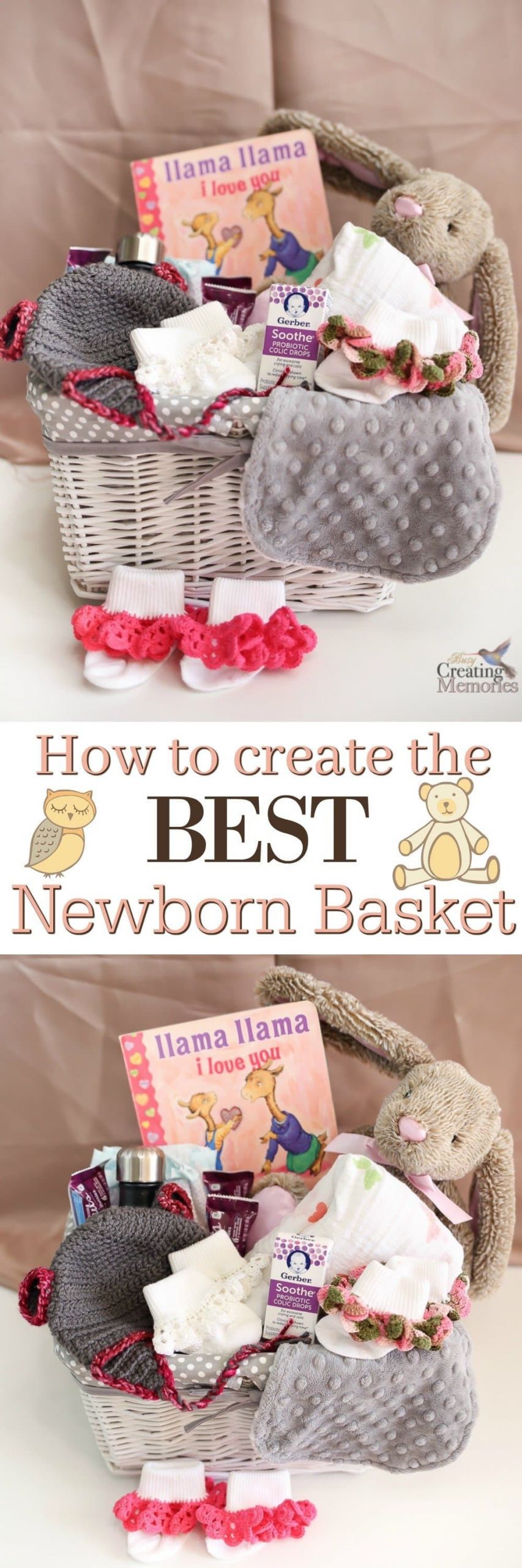 Mommy And Baby Gifts
 How to create the BEST Newborn Gift Basket that Mom will love