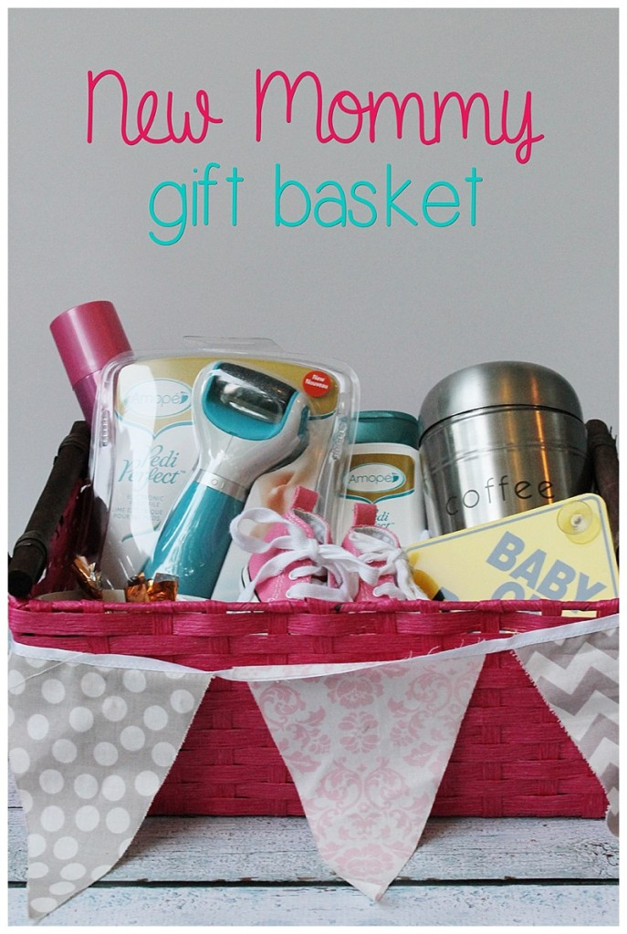 Mommy And Baby Gifts
 New Mommy Gift Basket and Pedicure Set