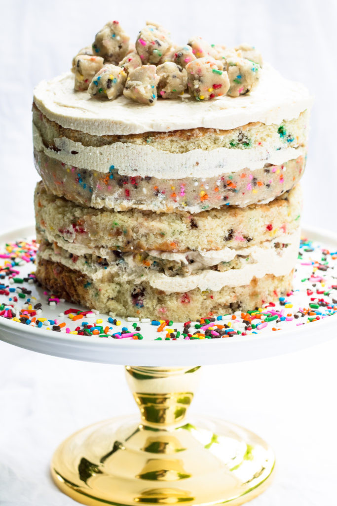 Momofuku Milk Bar Birthday Cake Recipe
 cookie dough momofuku funfetti birthday cake Pass the