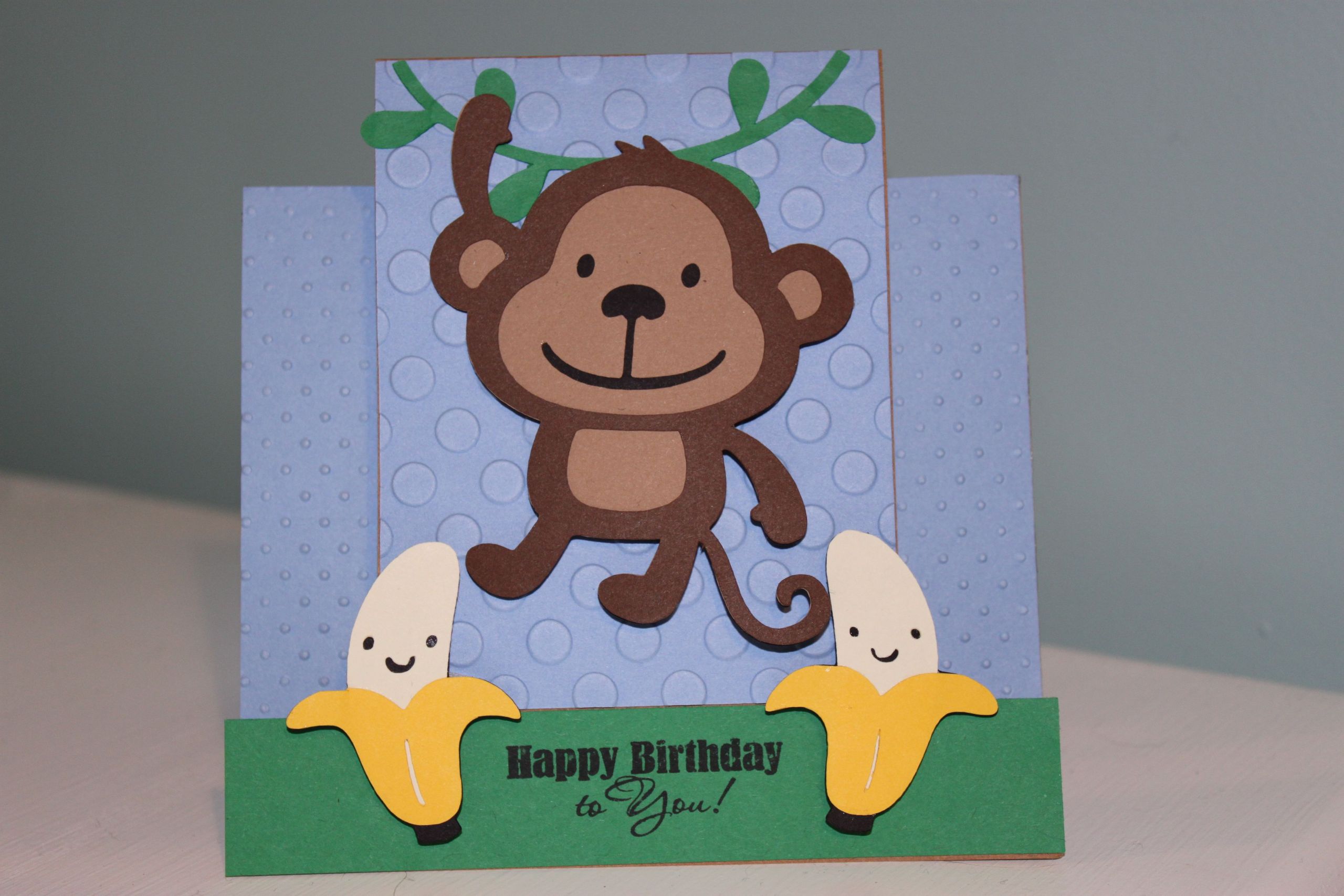 Monkey Birthday Cards
 Monkey Birthday Card Card Making