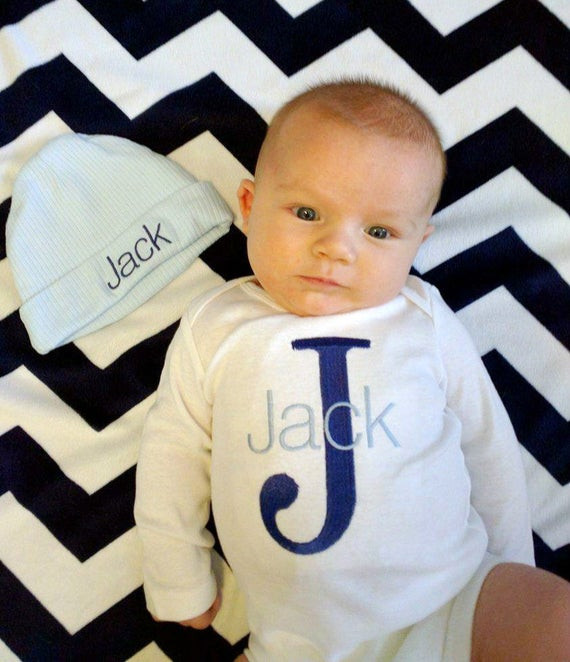 Monogrammed Baby Boy Gifts
 Baby Boy Gift Personalized Baby Boy Clothes Boy ing