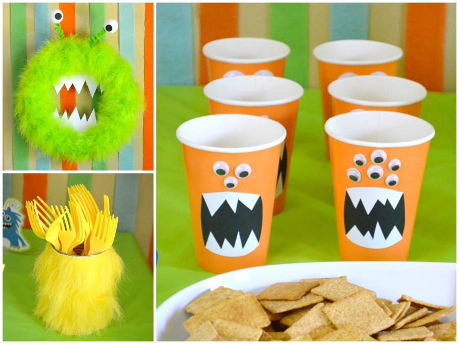 Monster Party Food Ideas
 How to Throw a Monster Party FREE Printable Invites and