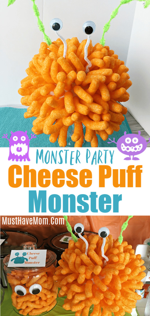Monster Party Food Ideas
 Cheese Puff Monster Party Food Idea Must Have Mom