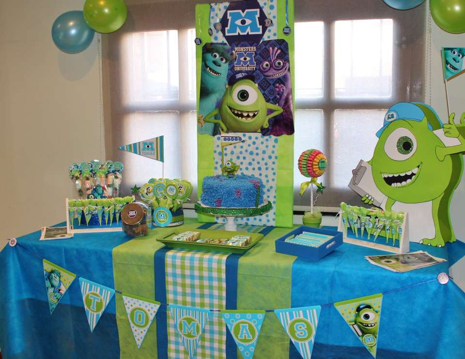 Monsters Inc Birthday Party
 Monsters Inc Birthday "Tommy´s Monster Higth University