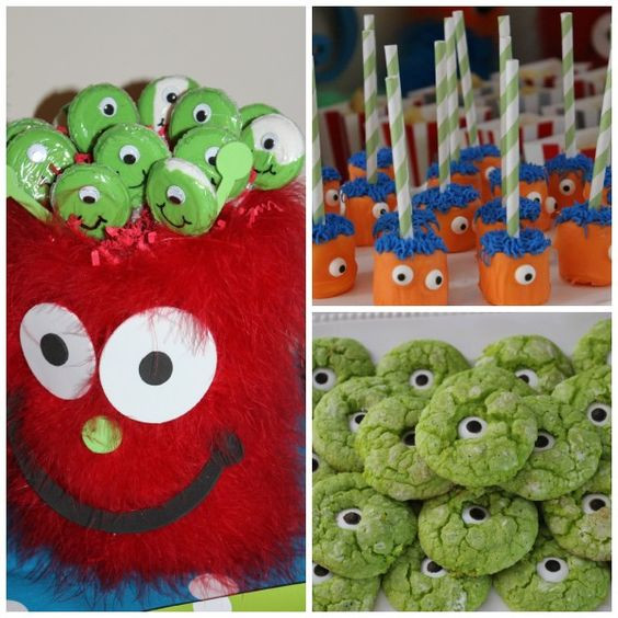 Monsters Inc Birthday Party Food Ideas
 Cute monster party food ideas