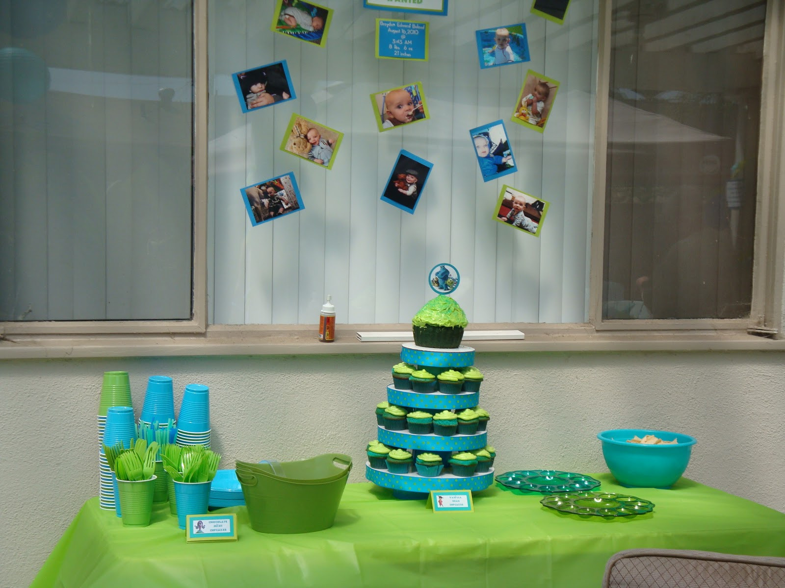 Monsters Inc Birthday Party
 CC Party Planners Brayden s 1st Birthday Monster s Inc