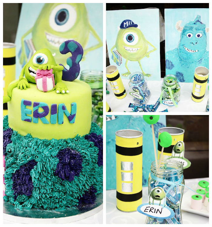 Monsters Inc Birthday Party
 Kara s Party Ideas Monsters Inc Birthday Party at Kara s