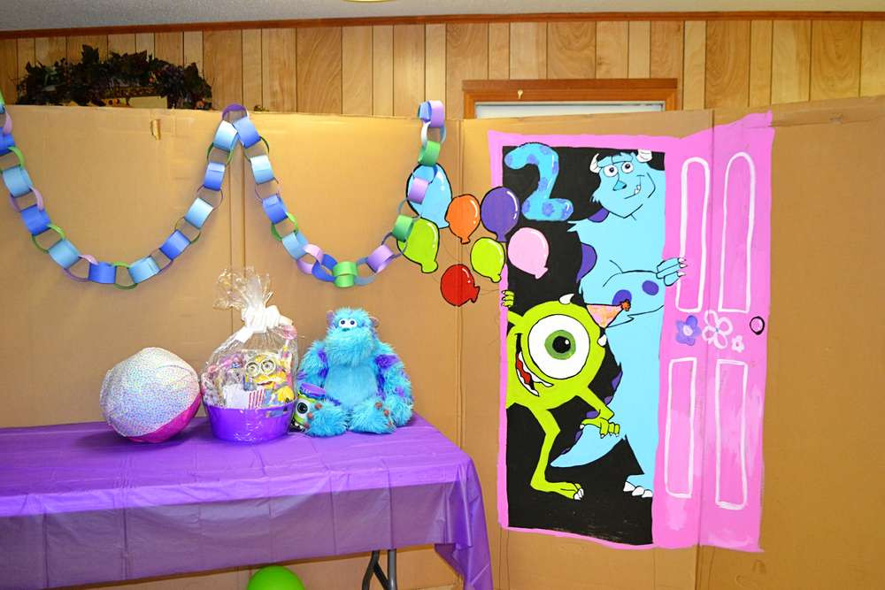 Monsters Inc Birthday Party
 monsters inc Birthday Party Ideas 17 of 34