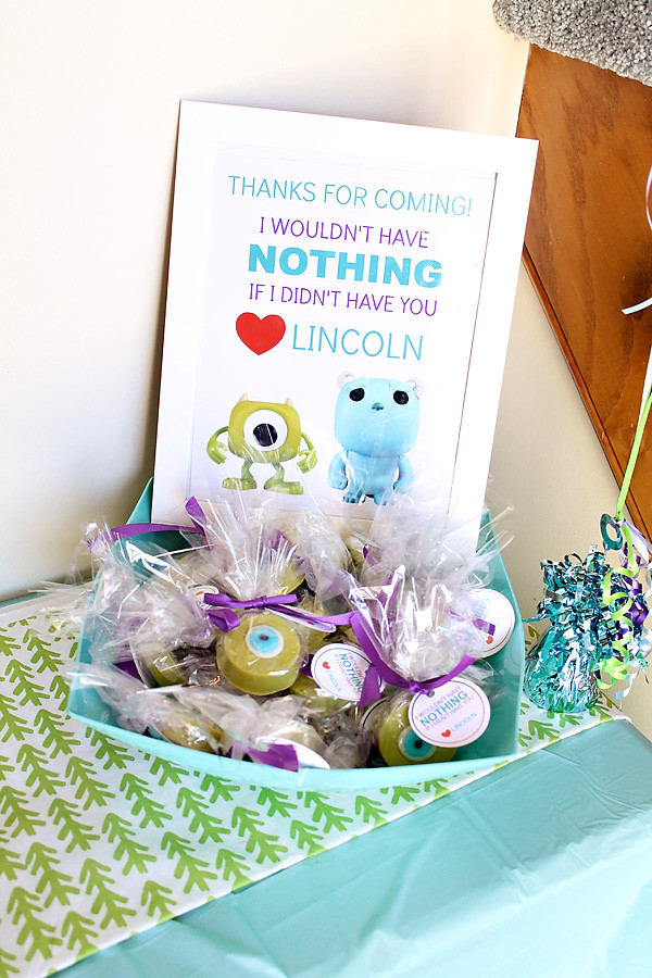 Monsters Inc Birthday Party
 Monsters Inc Themed Birthday Party Hostess with the