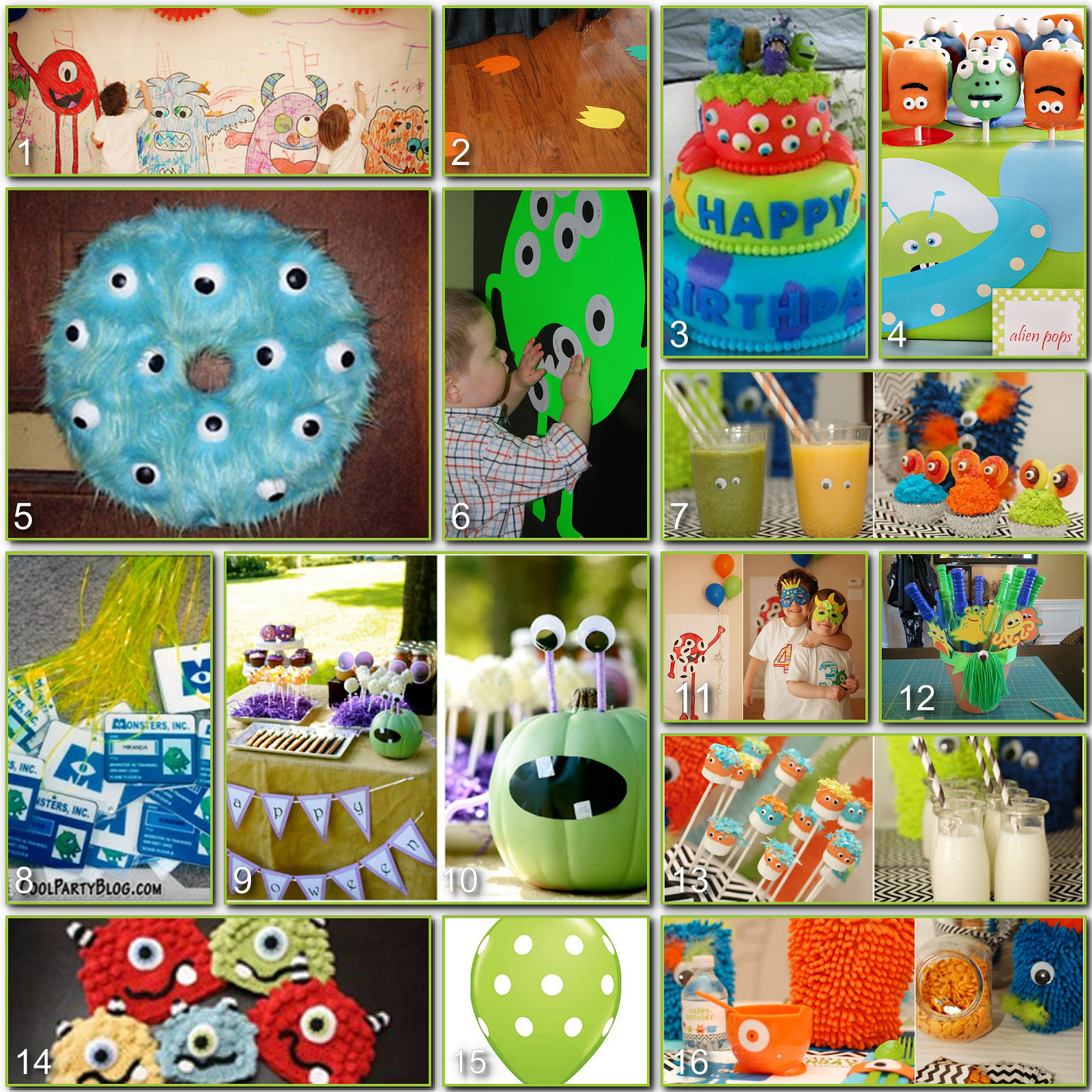 Monsters Inc Birthday Party
 Disney Donna Kay Disney Party Board Monsters Inc