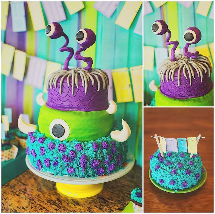 Monsters Inc Birthday Party
 Kara s Party Ideas Monsters Inc Birthday Party