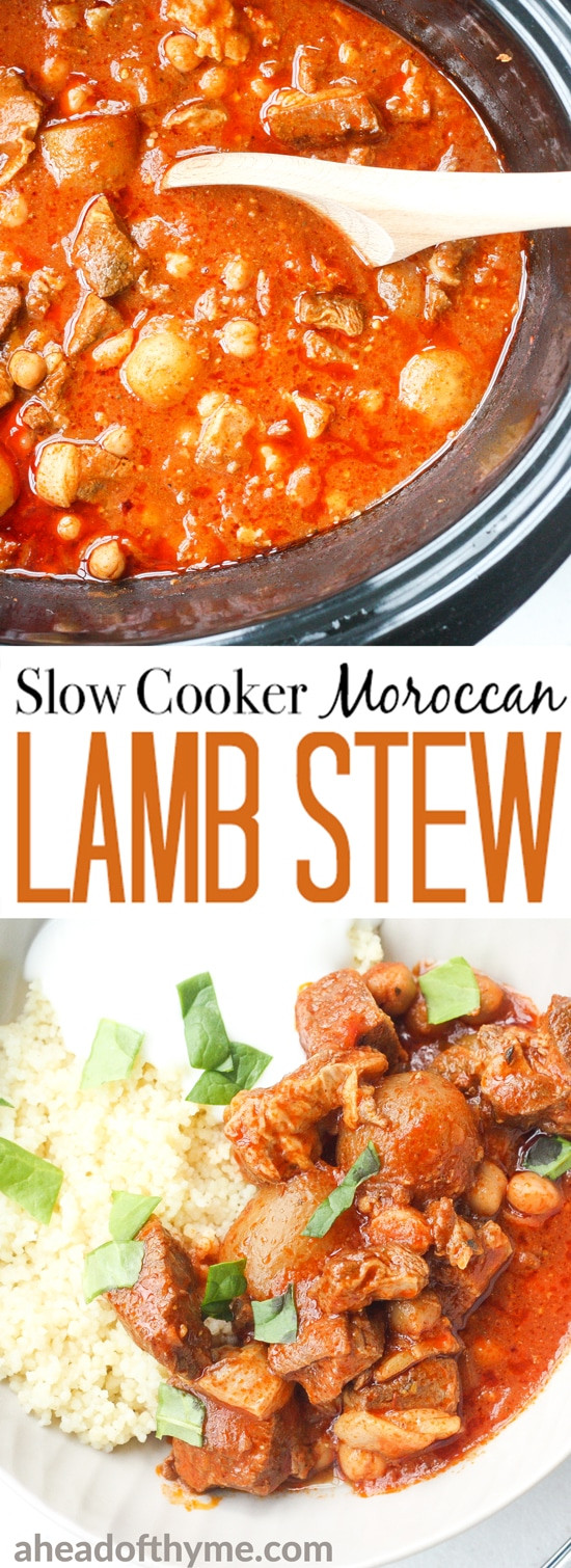 Moroccan Lamb Stew Slow Cooker
 Slow Cooker Moroccan Lamb Stew