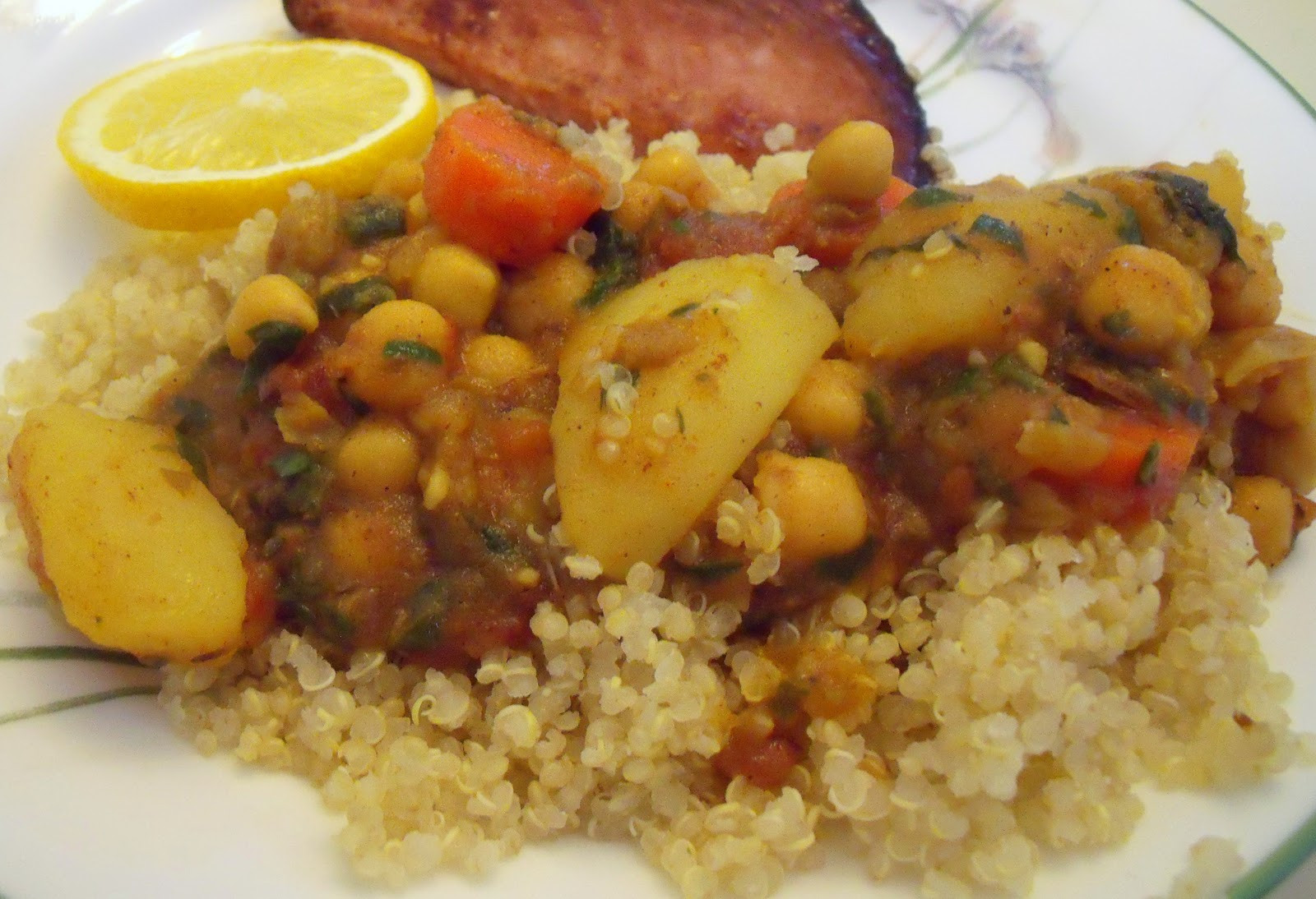 Moroccan Vegetable Stew
 Pooka s What s for Dinner Moroccan Ve able Stew