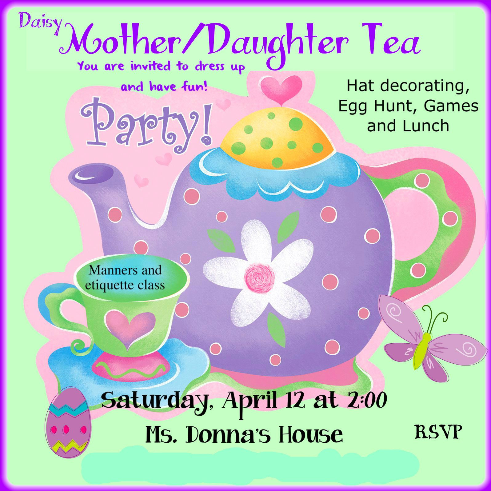 Mother And Daughter Tea Party Ideas
 Pin on Girl Scout Daisies