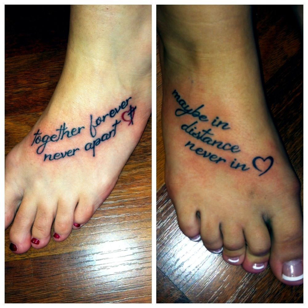 Mother And Son Tattoo Quotes
 Mother daughter tattoos love love love so happy we did