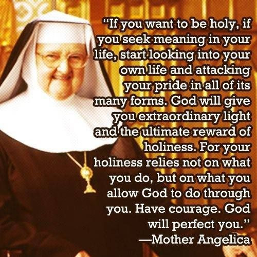 Mother Angelica Quotes
 Mother Angelica f a i t h