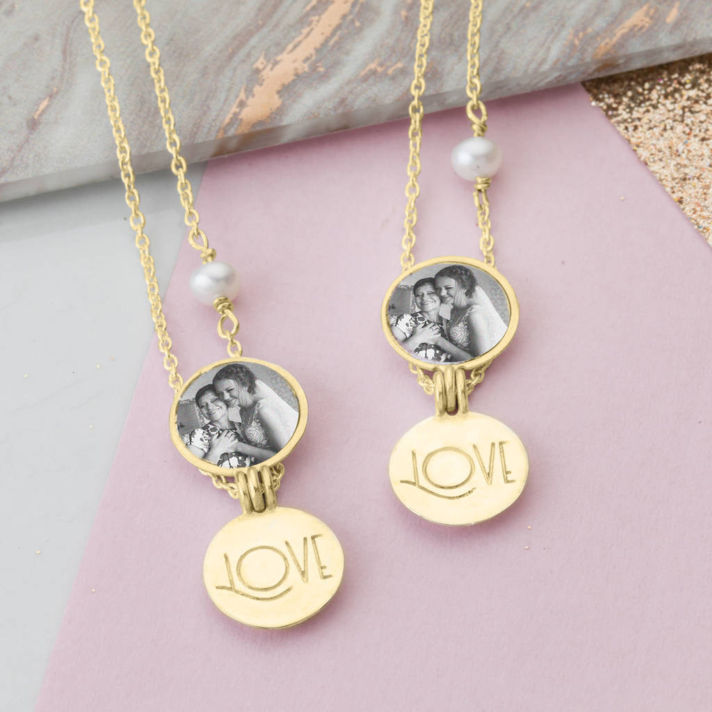 Mother Daughter Necklace Set
 mother and daughter locket necklace set by kimberley
