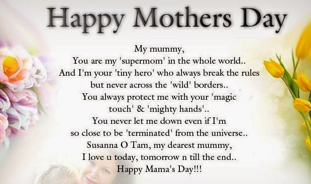 Mother Day Quotes From Daughter
 Happy mothers day quotes from daughter in law