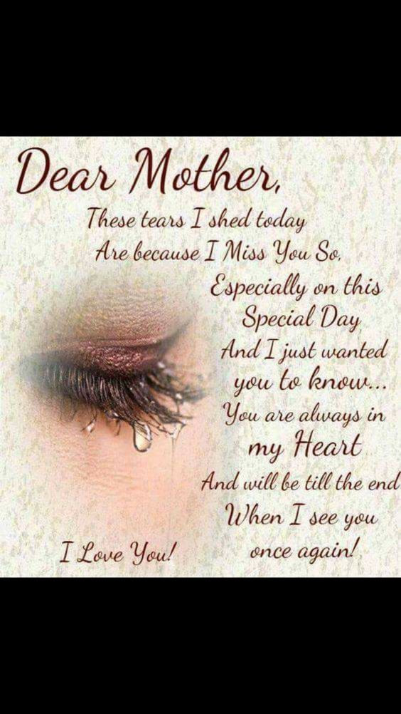 Mother Death Anniversary Quotes
 Loss Mother Quotes Sympathy