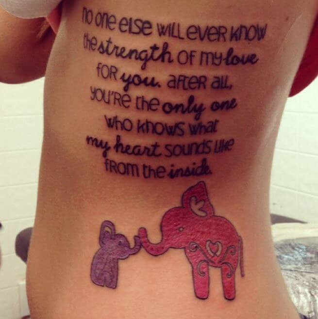Mother Quote Tattoos
 200 Matching Mother and Daughter Tattoo Ideas 2019