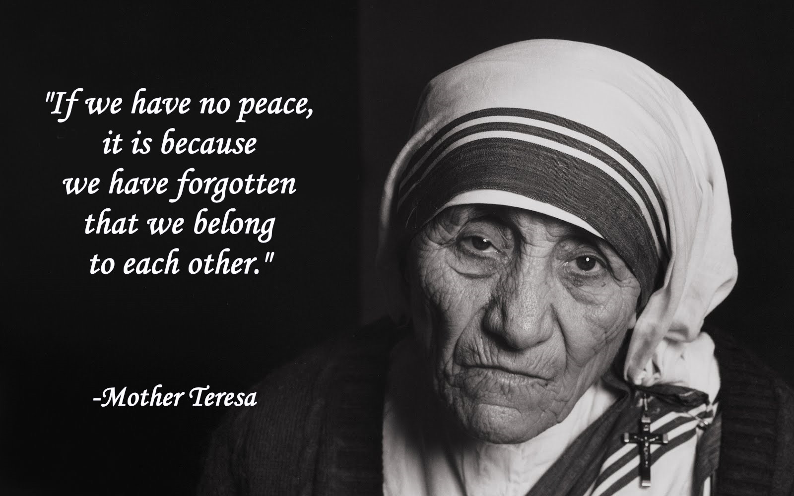 Mother Teresa Peace Quotes
 Interview with Albanian MoFA published by Foreign fice