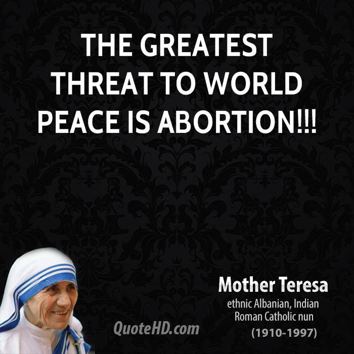 Mother Teresa Peace Quotes
 Best Movie Threat Quotes QuotesGram