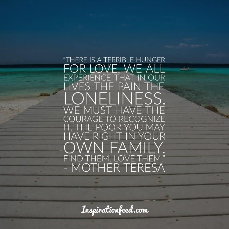 Mother Teresa Quotes On Service
 30 Mother Teresa Quotes on Service Life and Love