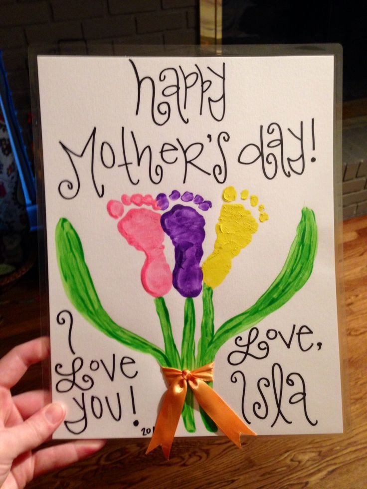 Mother'S Day Art And Craft Ideas For Preschoolers
 Infant Mother s Day craft