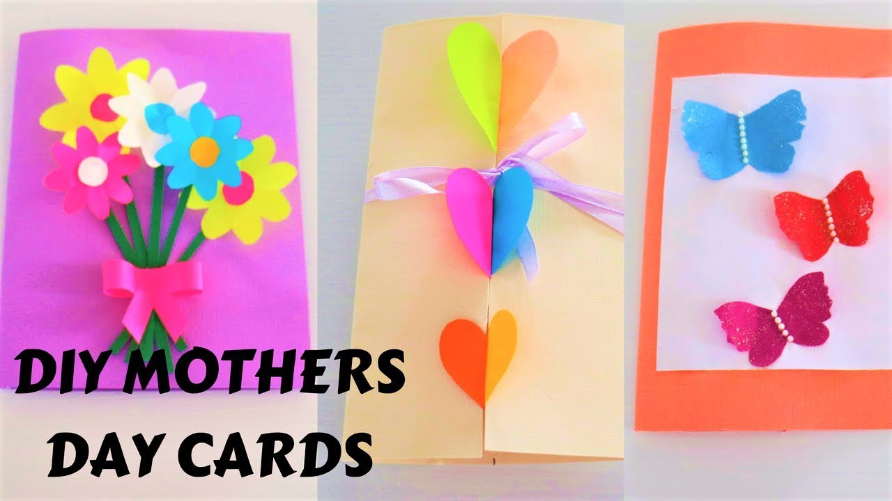 Mother'S Day Gift Card Ideas
 3 EASY AND BEAUTIFUL DIY MOTHERS DAY CARD IDEAS