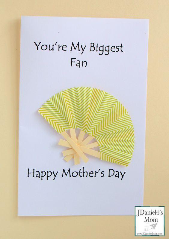 Mother'S Day Gift Card Ideas
 Homemade Mother s Day Cards My Biggest Fan