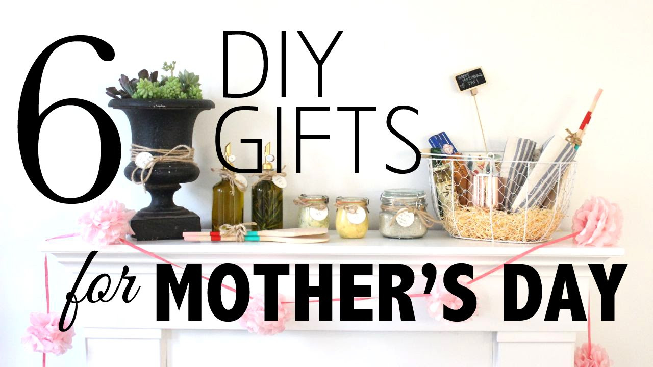 Mother'S Day Gift Ideas Diy
 6 DIY Gifts for Mother s Day