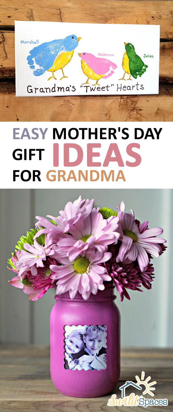 Mother'S Day Gift Ideas For Grandma
 Easy Mother s Day Gift Ideas for Grandma – Sunlit Spaces