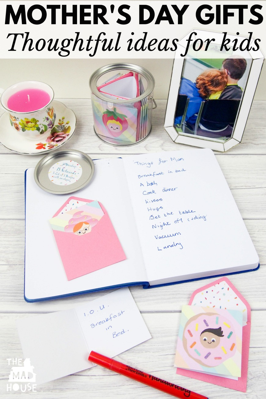 Mother'S Day Gift Ideas For Toddlers To Make
 Mother s Day t ideas from kids Mum In The Madhouse