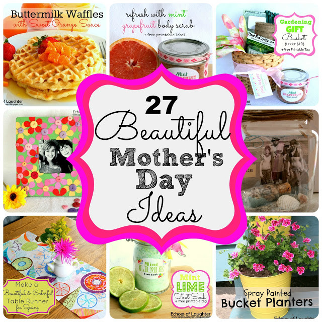 Mother'S Day Gift Ideas From Baby
 27 Beautiful Mother s Day Gift Ideas Echoes of Laughter
